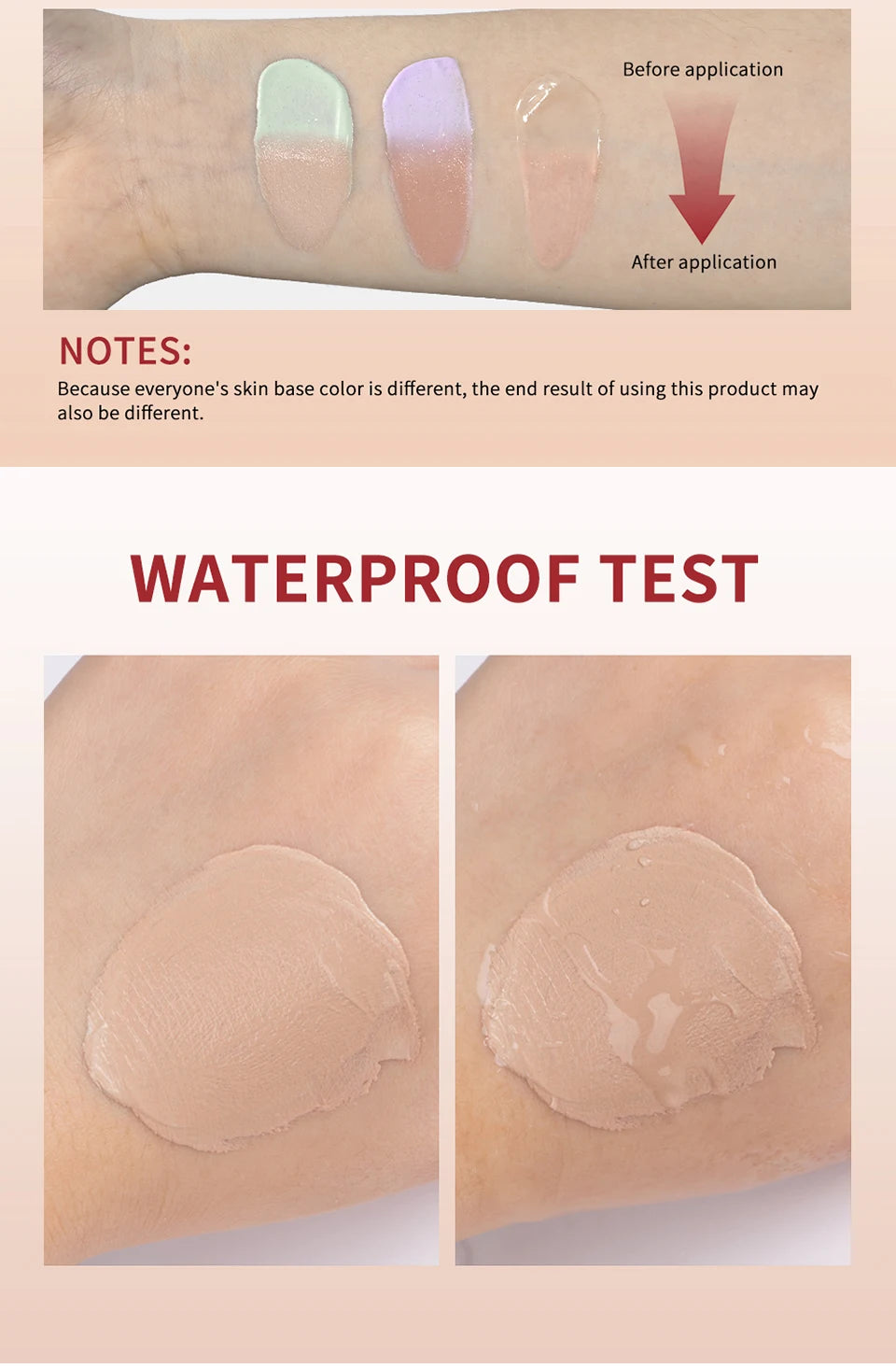 CC Cream Foundation Set with Centella – Lightweight Hydrating Base Makeup (3-Piece Set) - Roomsium