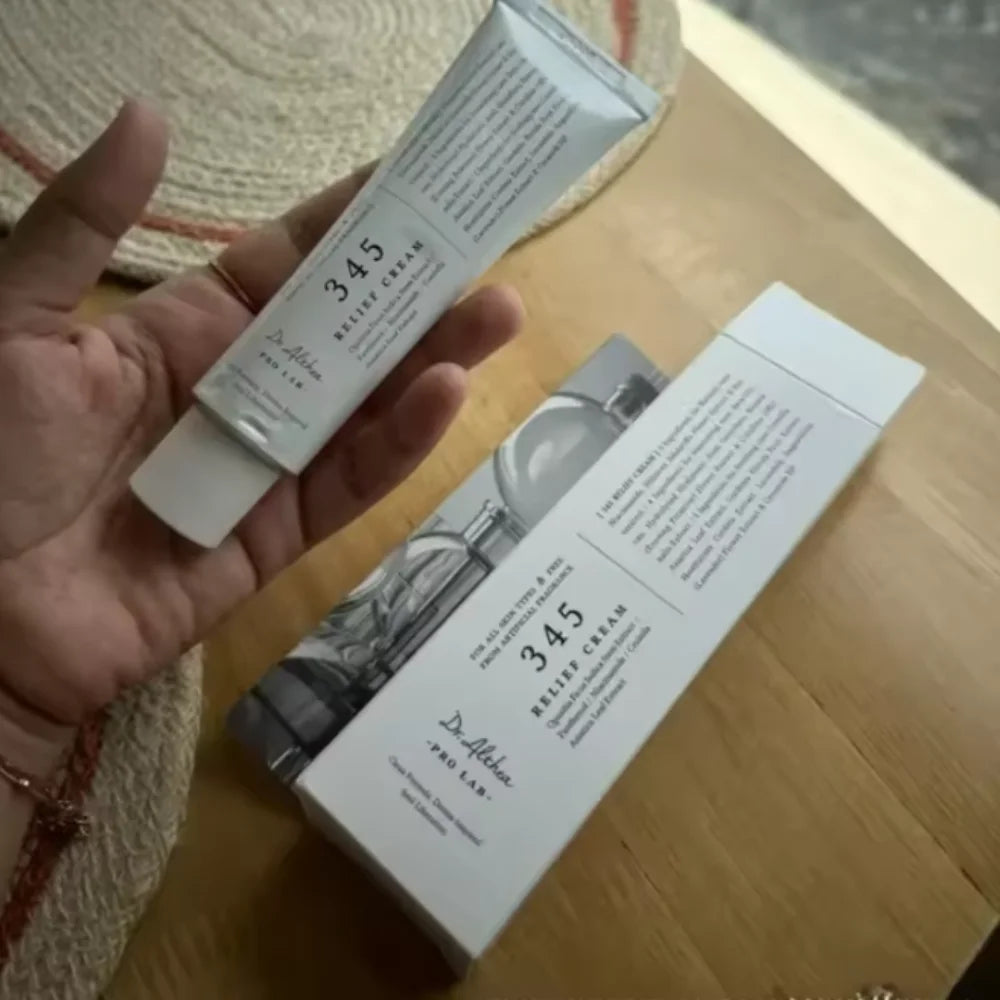 345 Relief Face Cream – Soothing & Hydrating Moisturizer for Oily Skin 50ml - Roomsium