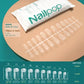 NAILPOP 120pcs Soft Gel Full Cover Press On Nails – Coffin Clear / Semi-Matte False Nail Tips - Roomsium