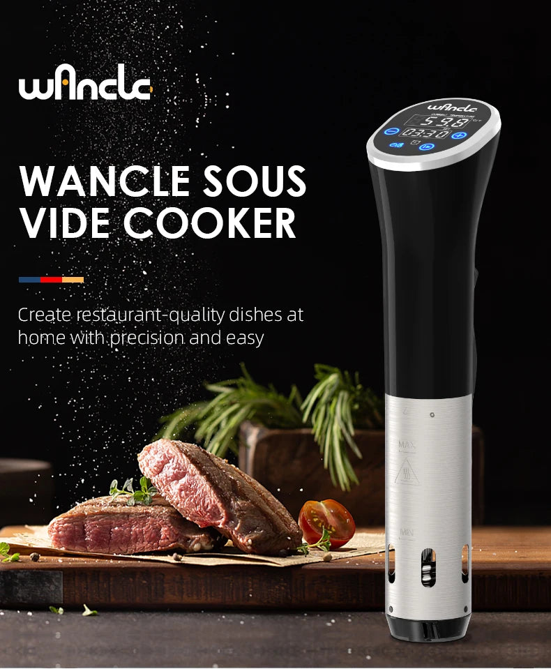 Wancle 1100W Sous Vide Immersion Cooker – Precision Digital Circulator - Roomsium