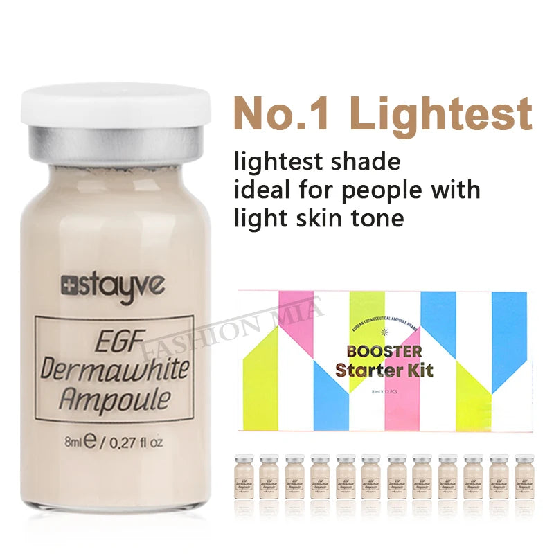 Korea Original Stayve BB Cream Glow Starter Kit – Niacinamide & Peptide Essence (8ml)
