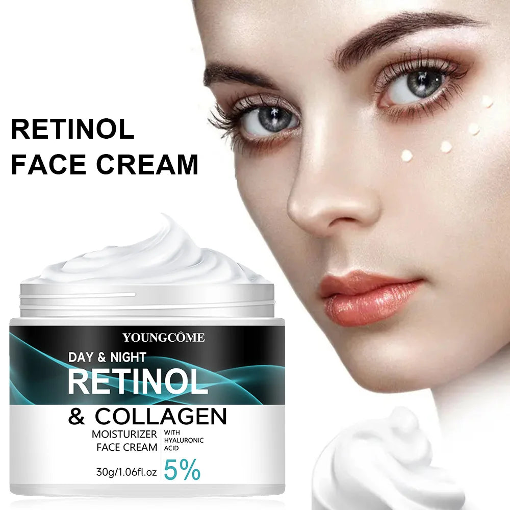 YOUNGCOME Retinol Face Cream – Hydrating & Texture Refining Moisturizer (30g / 60g) - Roomsium