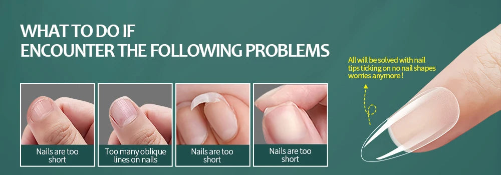 NAILPOP 600PCS Soft Gel X Nail Tips – Full Cover Coffin Almond Oval Pre-Buff Semi-Matte False Nails - Roomsium