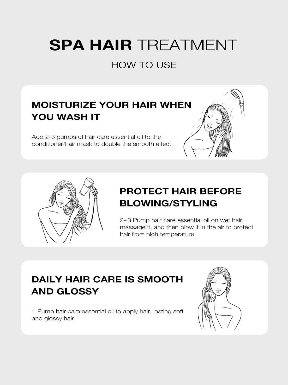 Karseell Moroccan Argan Oil Hair Serum 50ml Lightweight Repair