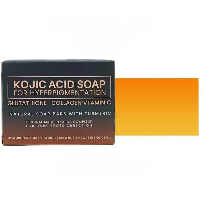 Kojic Acid Brightening Soap – Handmade Dark Spot Cleansing & Moisturizing Facial Soap