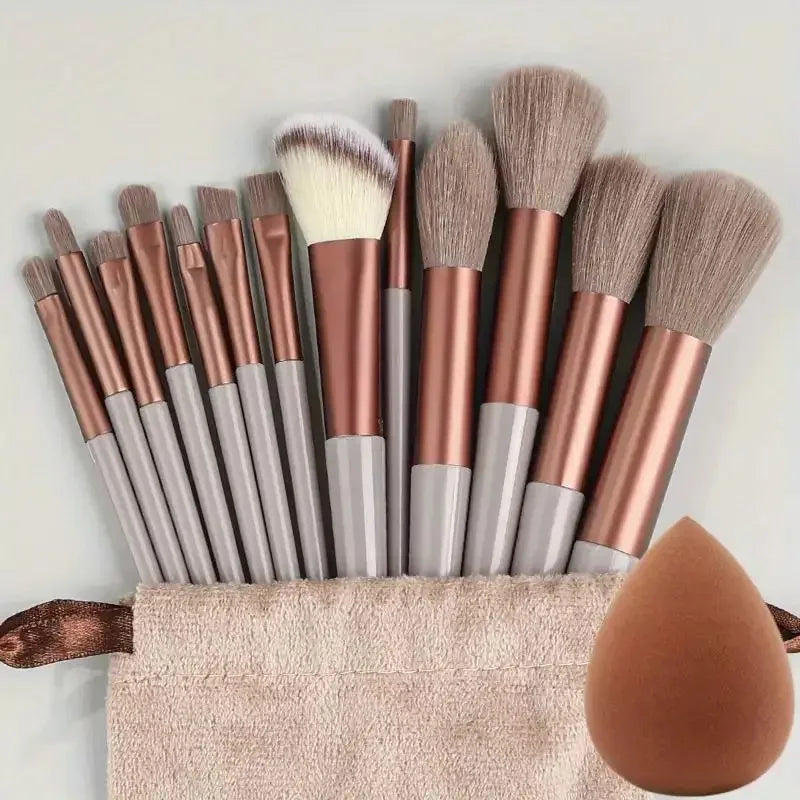 ZXZZS Professional Makeup Brush Set – Soft Fluffy Cosmetic Brushes (13–16pcs) - Roomsium