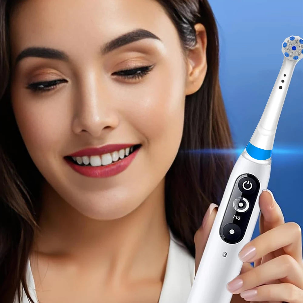 iO Replacement Toothbrush Heads Compatible with Oral-B iO Series (4 / 8 / 12 Pack) – Electric Toothbrush Refills for Adults - Roomsium