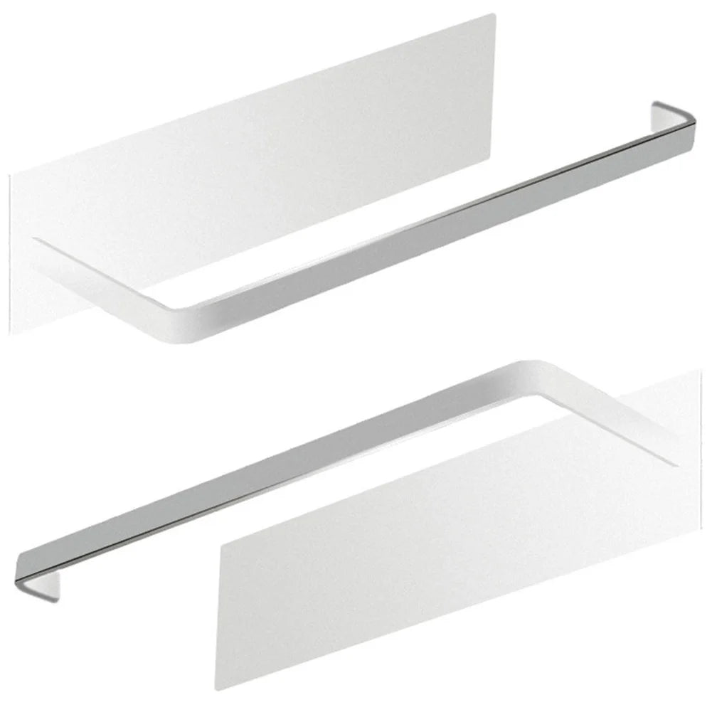 Magnetic Paper Towel Holder – Punch-Free Metal Wall Mount Towel Rack for Kitchen, Bathroom & RV