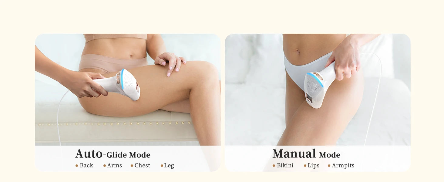 Totmizby 3-in-1 IPL Laser Hair Removal Device – Painless Home Epilator - Roomsium