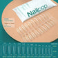 NAILPOP 120pcs Soft Gel Full Cover Press On Nails – Coffin Clear / Semi-Matte False Nail Tips - Roomsium