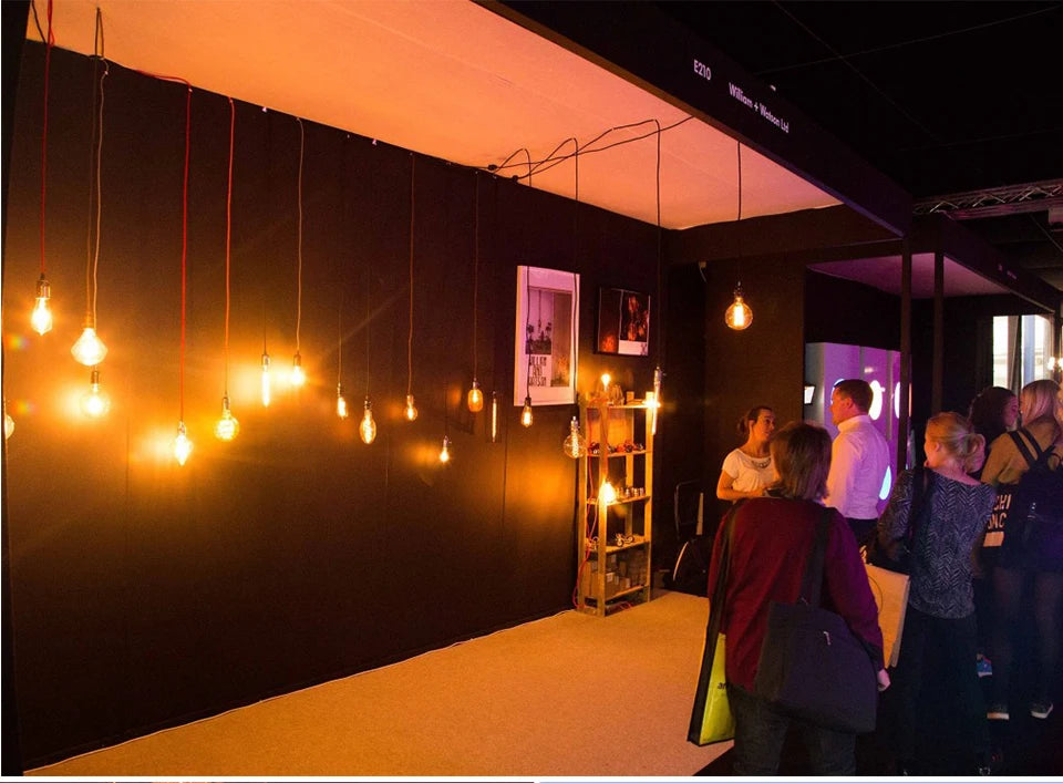 YNL E27 Retro Edison Bulb 220V 40W – ST64 G80 G95 G125 Vintage Filament Light Bulb - Roomsium