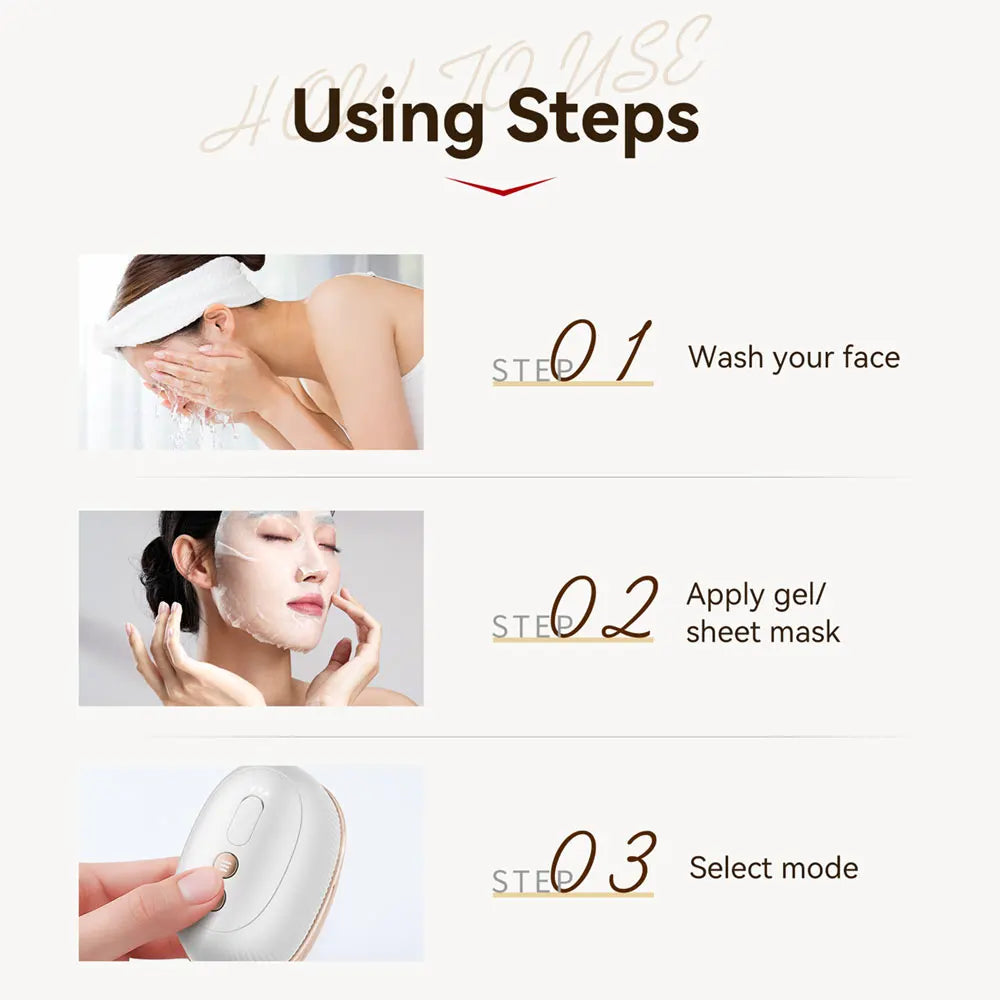 ANLAN RF Beauty Device | EMS Facial Lifting & Skin Tightening Tool