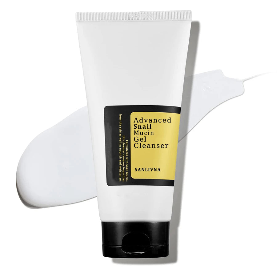 Snail Mucin Gel Facial Cleanser Hydrating Foam