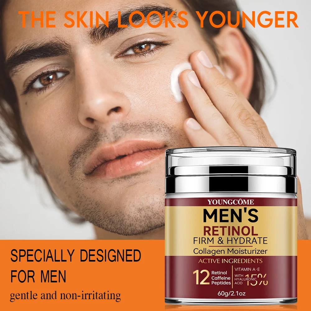 LGRAMER Men’s Retinol Firming Face Cream – Collagen Moisturizer 30g / 60g - Roomsium