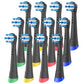 4-Pack Replacement Brush Heads Compatible with Oral-B iO Series 2–10 Electric Toothbrush - Roomsium