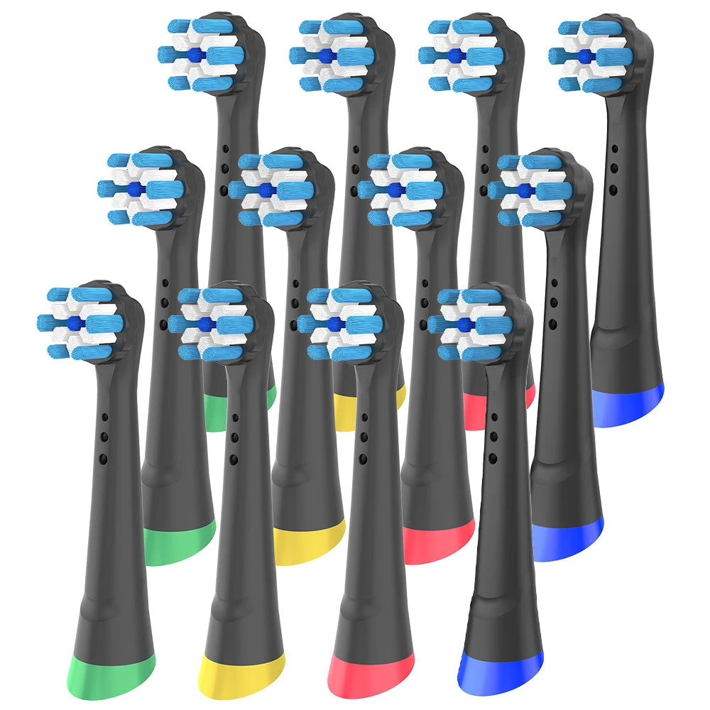 4-Pack Replacement Brush Heads Compatible with Oral-B iO Series 2–10 Electric Toothbrush - Roomsium