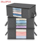 Large Capacity Clothes Storage Bag Foldable Closet Organizer