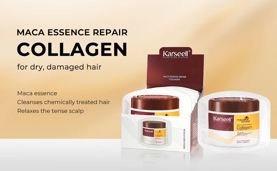Karseell Collagen Hair Mask 24 Pack Deep Conditioning Treatment