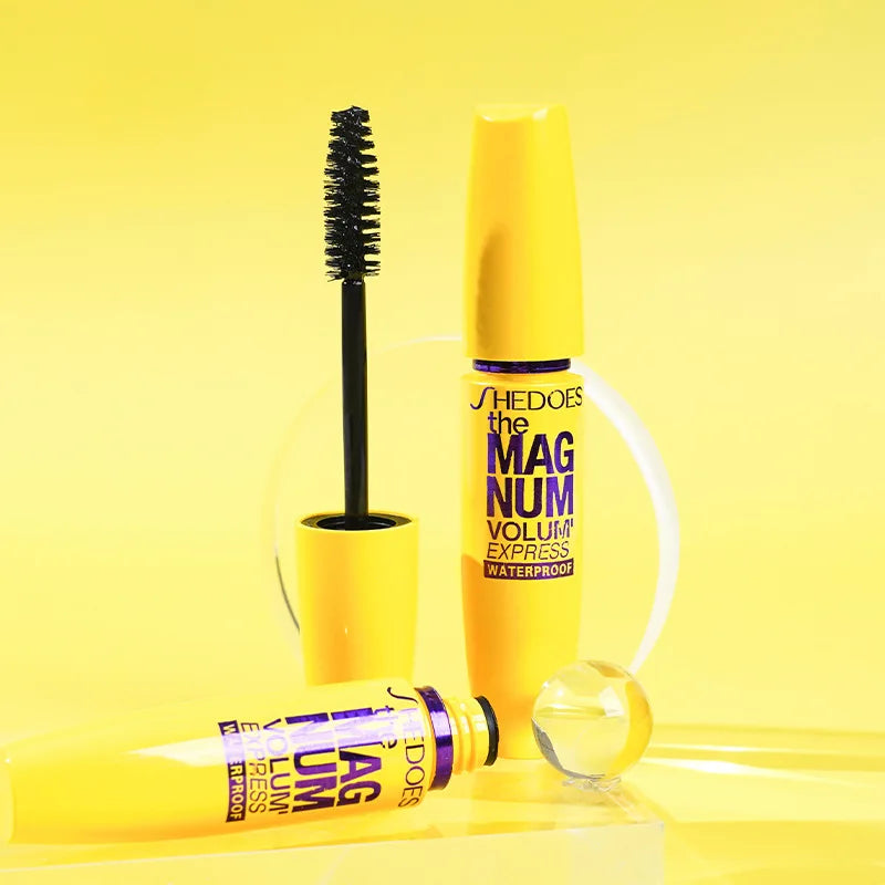 4D Black Mascara – Thickening & Lengthening Liquid Fiber Formula - Roomsium
