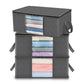 Large Capacity Clothes Storage Bag Foldable Closet Organizer