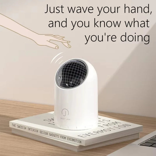 Touchless Desktop Trash Can – Mini Induction Sensor Bin (2L)