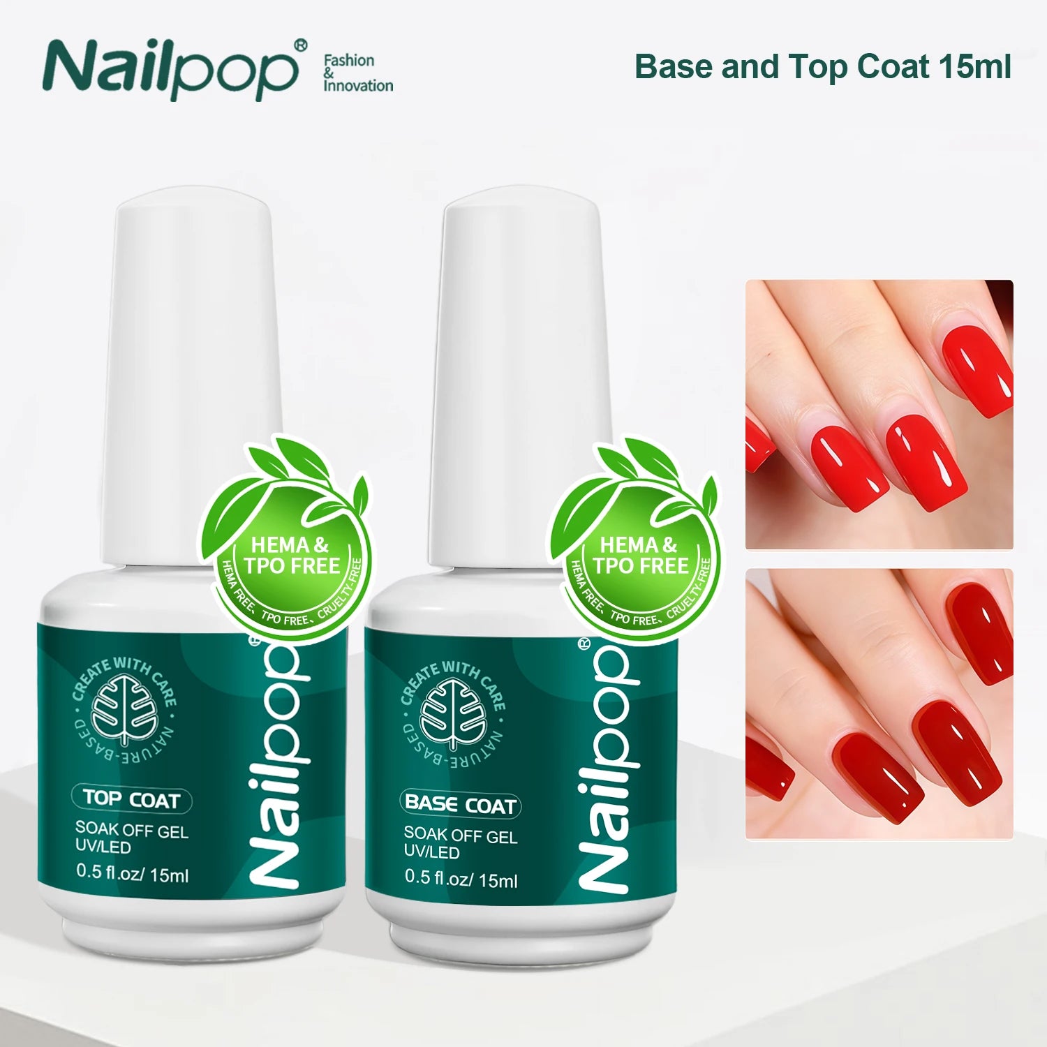Nailpop Nail Dehydrator & Acid-Free Primer Set – Natural Nail Prep for Acrylic & UV Gel - Roomsium