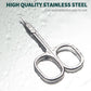 Nailpop Professional Cuticle Scissors – Stainless Steel Precision Cuticle Trimmer - Roomsium