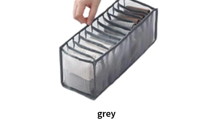 11 Compartment Foldable Underwear Organizer Storage Box