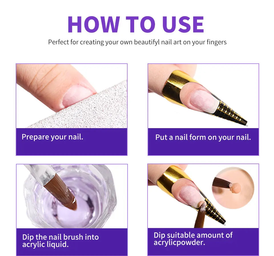 Limegirl Acrylic Liquid Monomer – Professional Nail Art Liquid (40–240ml) - Roomsium