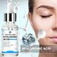 Youngcome Hyaluronic Acid face serum bottle with a close-up of a woman's face and text about hyaluronic acid.