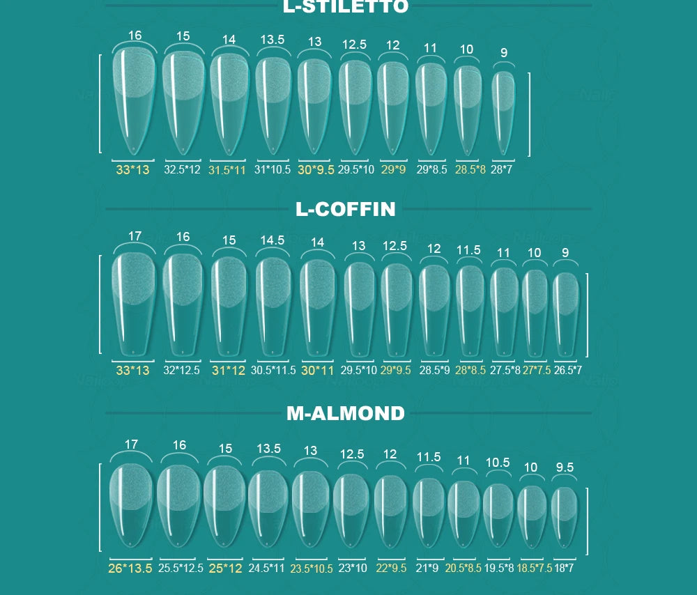 Nailpop Nail Extension Kit 600pcs Soft Gel Nail Tips with Glue Gel & UV Lamp – Fast Nail Extension Set for DIY & Professional Use - Roomsium