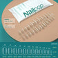 NAILPOP 120pcs Soft Gel Full Cover Press On Nails – Coffin Clear / Semi-Matte False Nail Tips - Roomsium