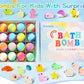 Bath Bombs for Kids with Surprise Inside – 24 Pack Bubble Bath Fizzies