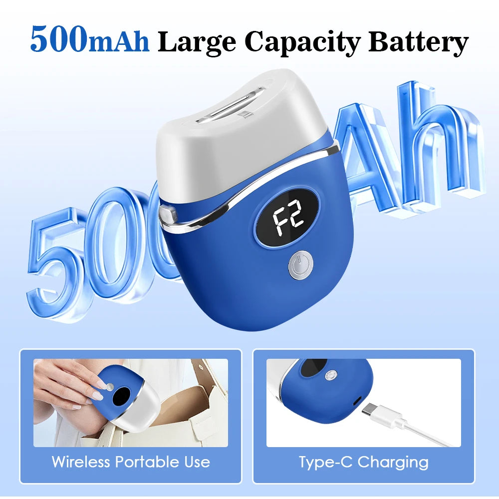 Electric Nail Clipper with Light – Automatic Nail Trimmer & Polisher