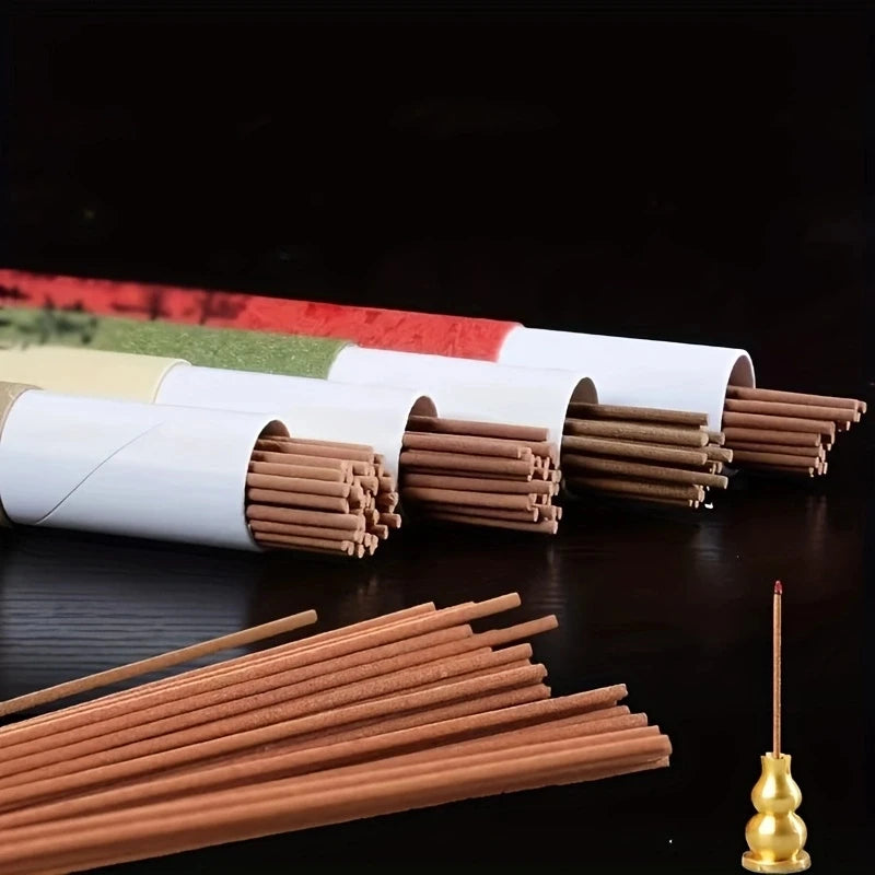 40pcs Natural Sandalwood Incense Sticks – Home Aroma & Blessing Ceremony - Roomsium