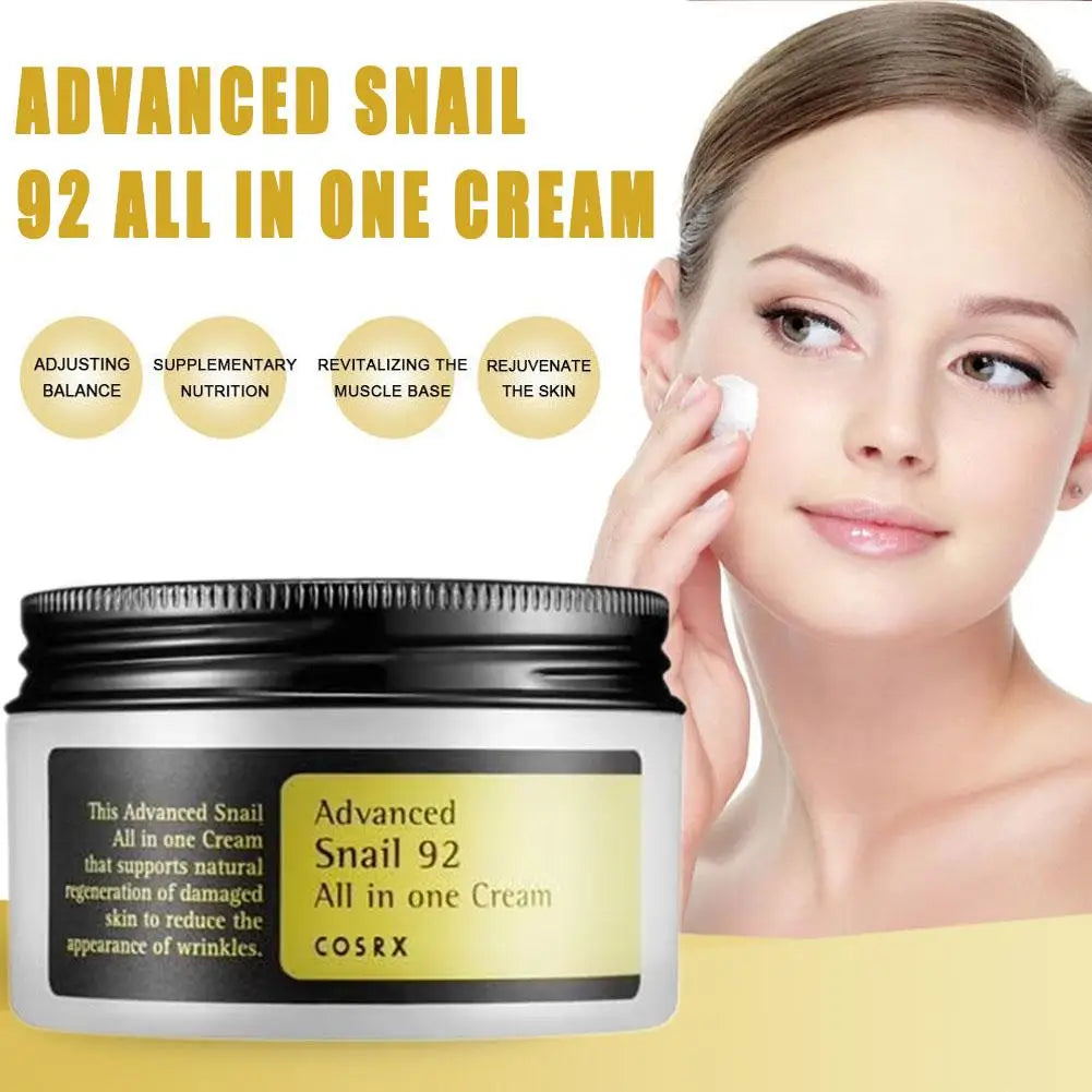 Advanced Snail Essence Collagen Face Cream – Moisturizing, Firming & Anti-Aging