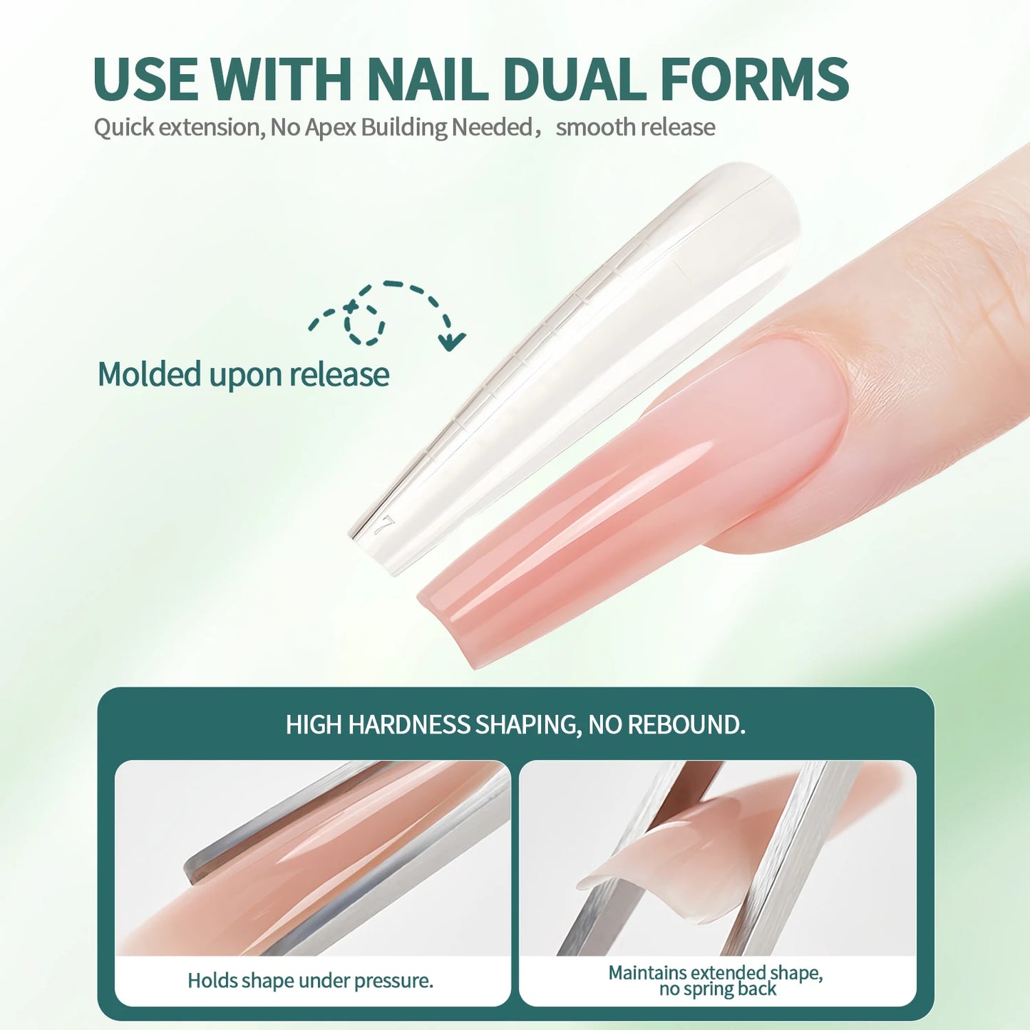 Nailpop Milky Smooth Builder Gel 30g / 100g – Self-Leveling Hard Gel for Nail Extension & Apex Building - Roomsium