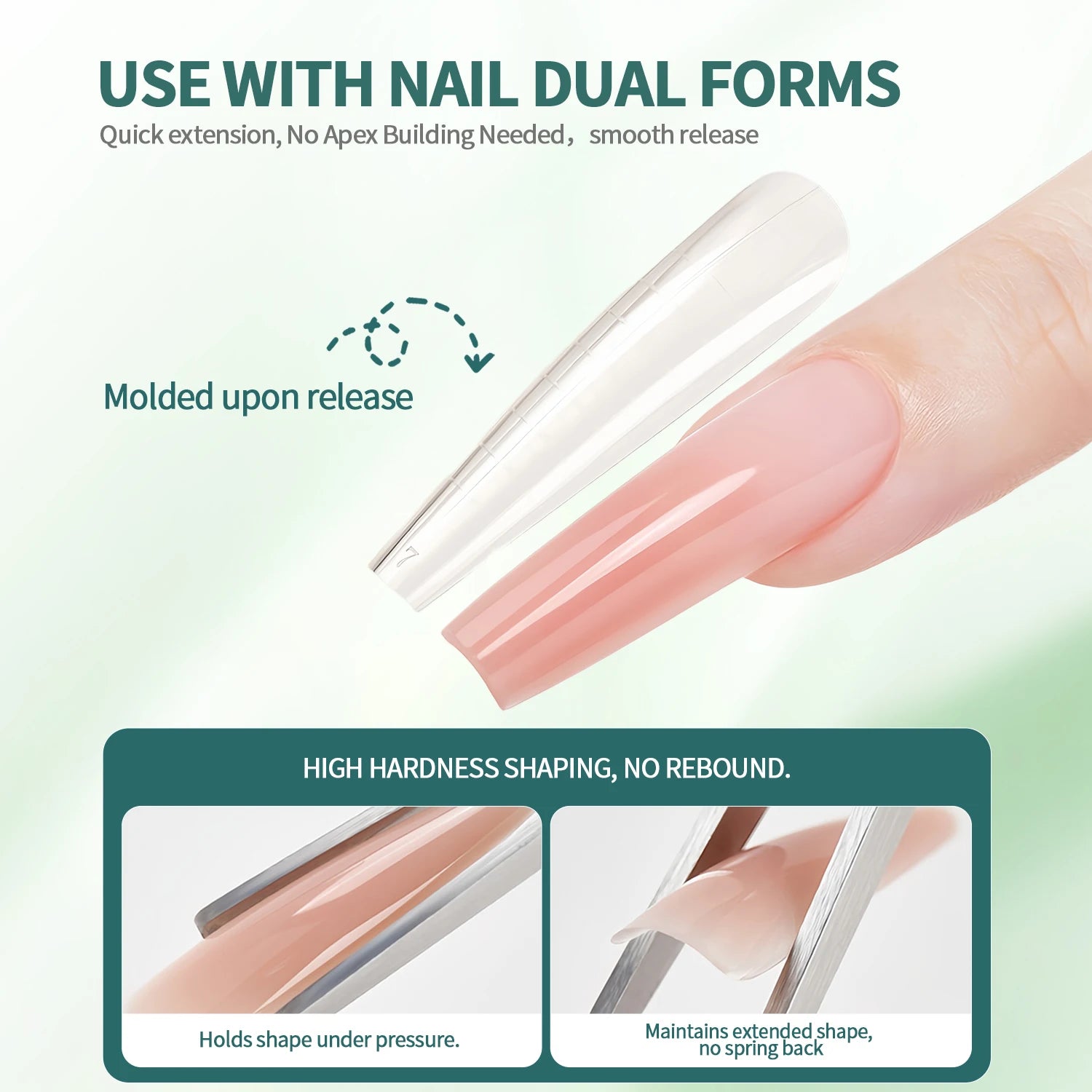 Nailpop Milky Smooth Builder Gel 30g / 100g – Self-Leveling Hard Gel for Nail Extension & Apex Building - Roomsium