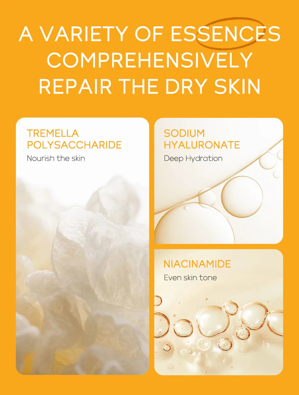 LAIKOU Vitamin C Sakura & Snail 3-Piece Skincare Set – Travel Size Face Care Kit - Roomsium