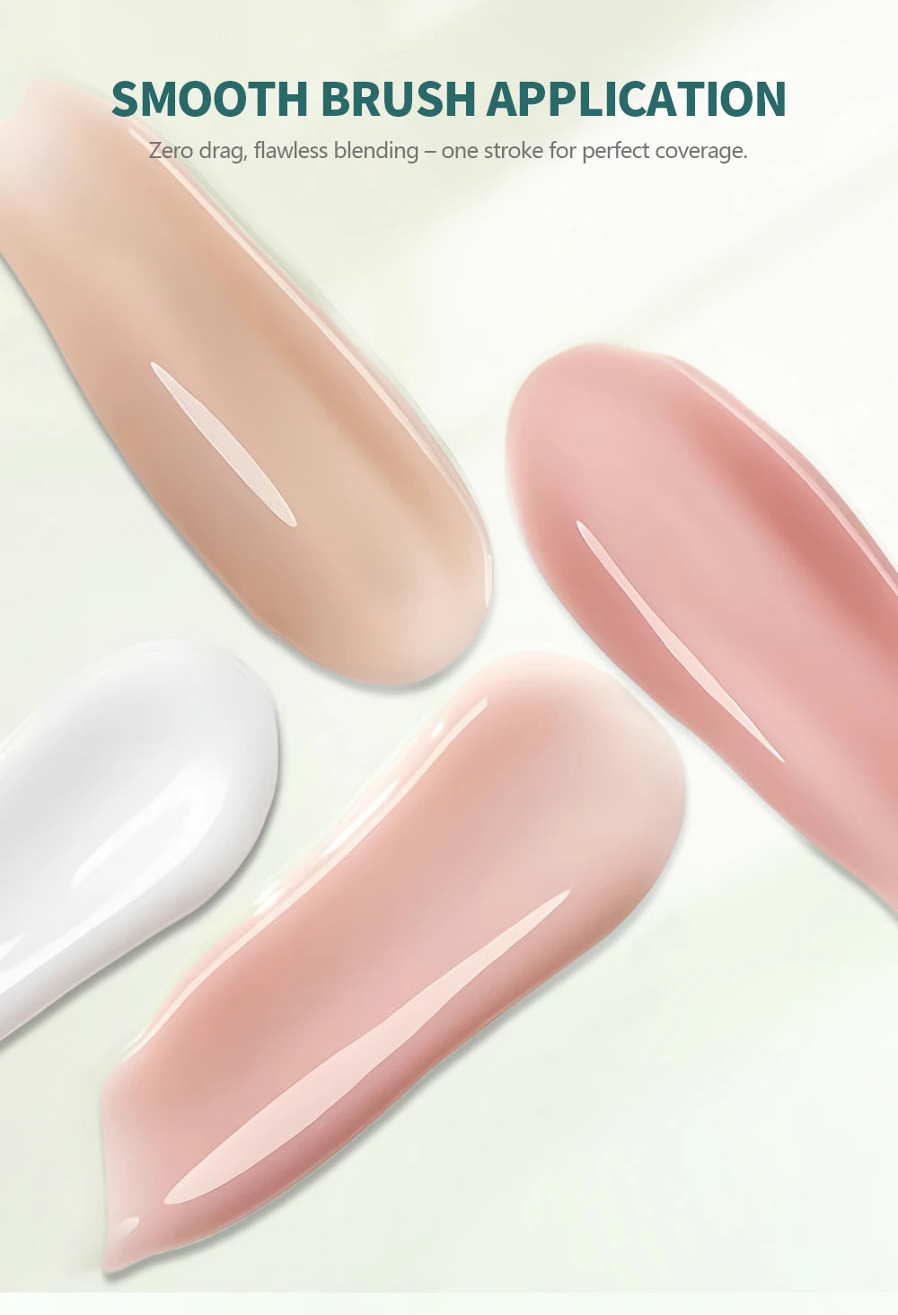 Nailpop Milky Smooth Builder Gel 30g / 100g – Self-Leveling Hard Gel for Nail Extension & Apex Building - Roomsium