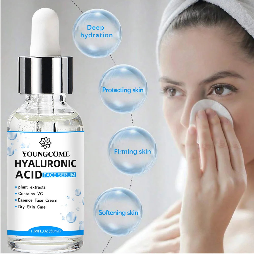YOUNGCOME Hyaluronic Acid Facial Essence – Deep Moisturizing Serum - Roomsium