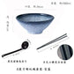Japanese-Style Ceramic Ramen Bowl – Large Porcelain Soup, Rice & Noodle Bowl