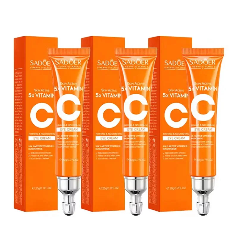 Vitamin C Eye Cream – Hydrating & Brightening Under Eye Care (20g) - Roomsium