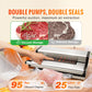 SucceBuy Commercial Vacuum Sealer Machine – Automatic Food Packaging with Cutter & Bag Storage - Roomsium