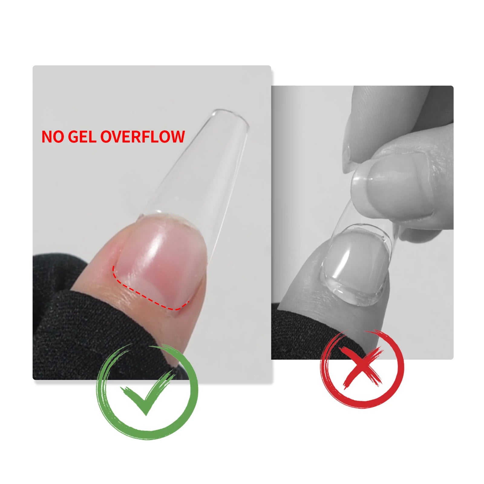 Nailpop Pro Soft Nail Tips Gel Glue 20g – UV/LED Adhesive for Fake Nails & Gel Extensions - Roomsium