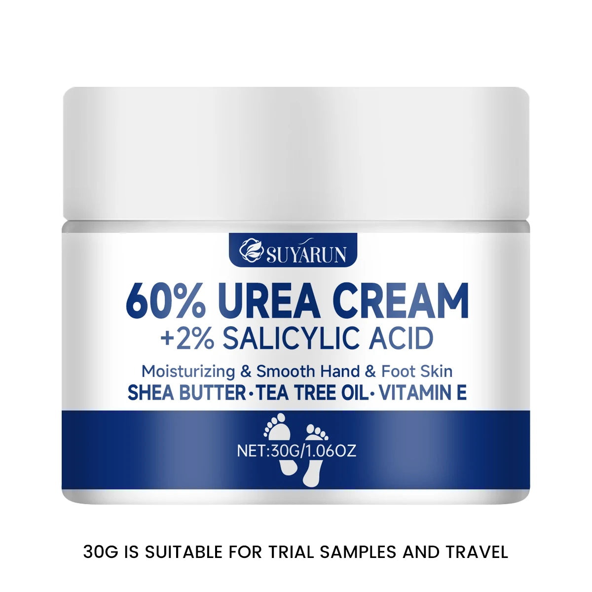 SUYARUN 60% Urea Foot Cream for Dry & Rough Skin