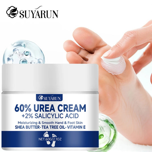 SUYARUN 60% Urea Foot Cream for Dry & Rough Skin