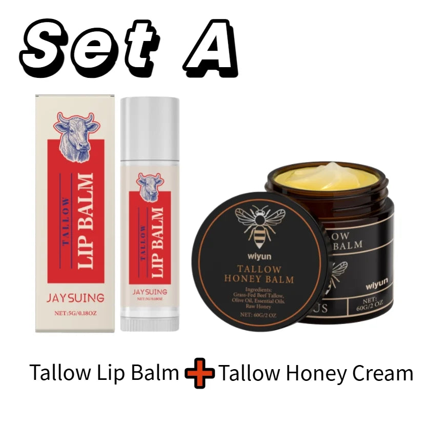 Tallow Honey Cream – Hydrating Face & Body Moisturizer