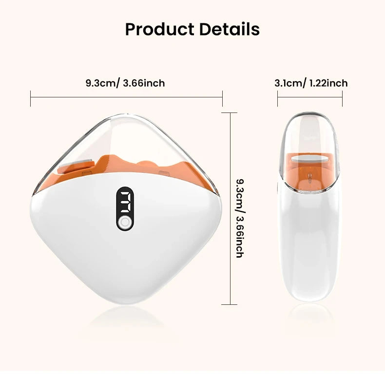 Electric Automatic Nail Trimmer with Light for Adults & Babies - Roomsium