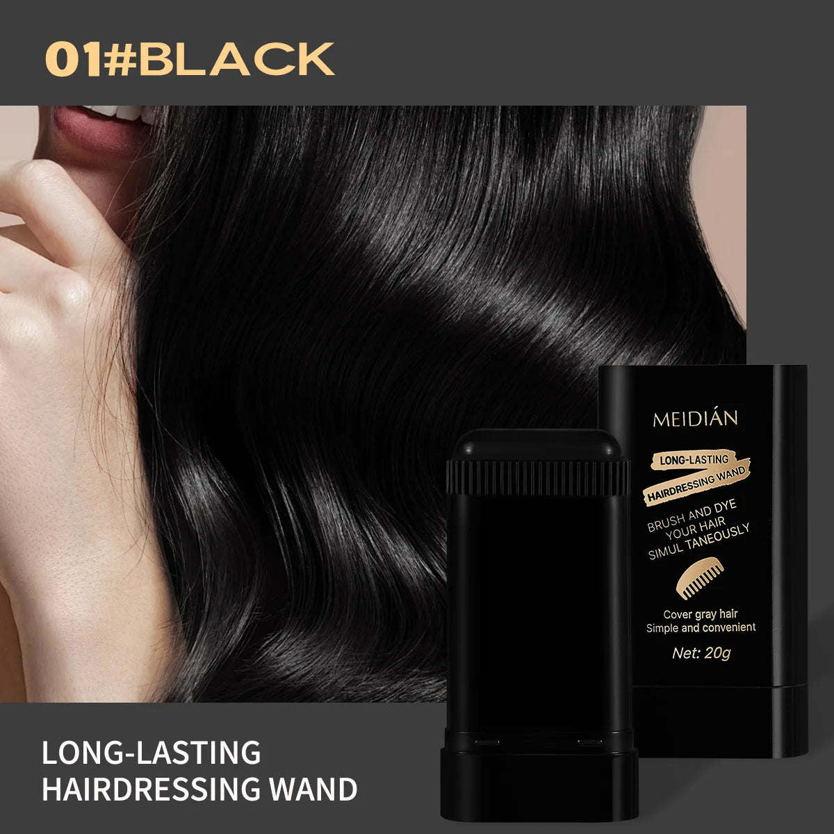 Temporary Root Touch-Up Hair Color Pen – 20g